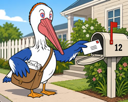 Pelican Post home delivery